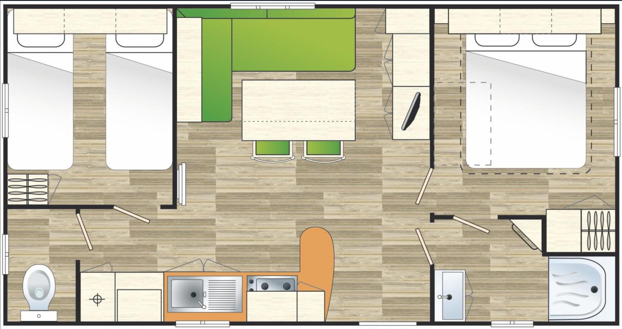 Le Muscat - Bungalow Pour 5 - Tv - Clim Boofzheim ภายนอก รูปภาพ